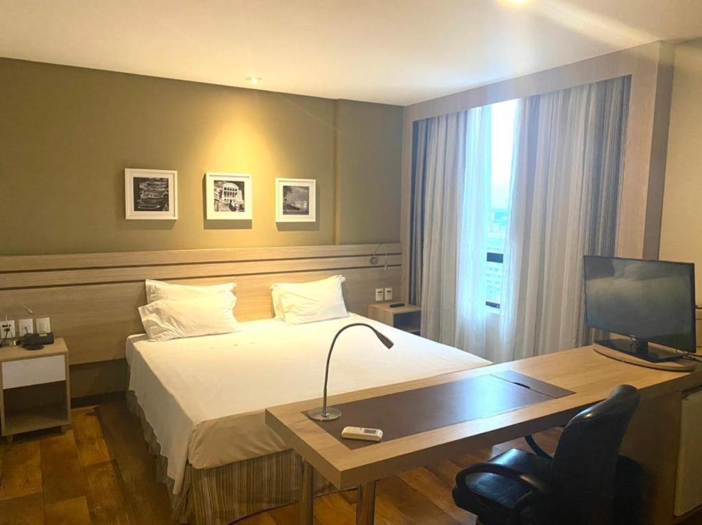 Apart Hotel Sense II - Localizado Em Hotel Manaus Eksteriør bilde